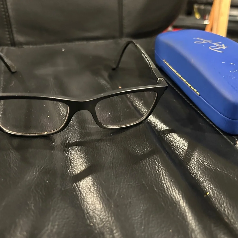 Ray-Ban Vibrant Blue Eyewear Case Frame and case only